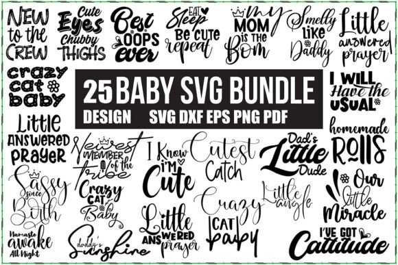 Baby SVG Bundle: Premium Design Assets for Creative Projects