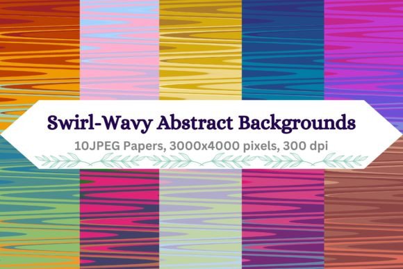 Dreamy Swirls 10 Abstract Designs for Creative Projects