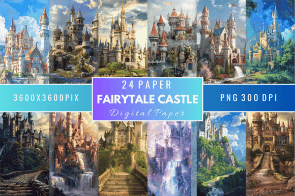 Fairytale Castle Digital Paper Bundle: A Practical Review for Creative Professionals