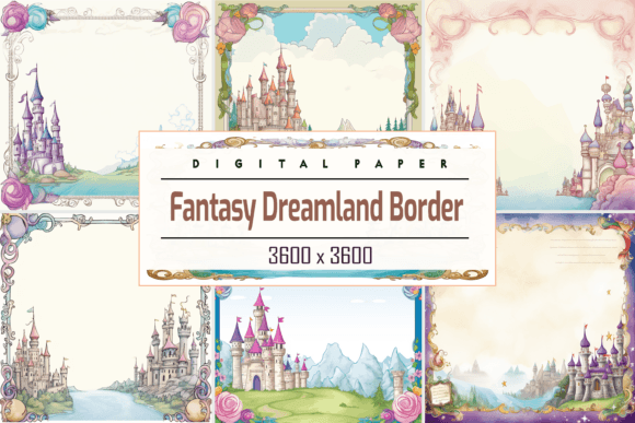 Fantasy Dreamland Border: Elevate Your Digital Presence with Ethereal Design