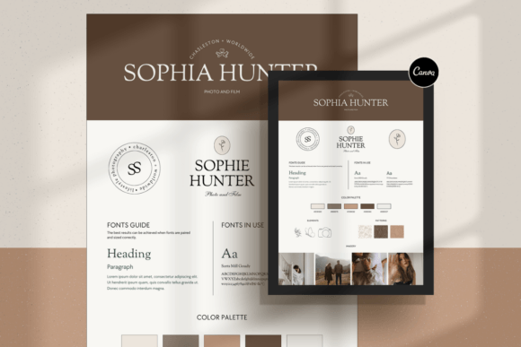 Photography Brand Board: Elevate Your Visual Identity