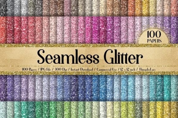 Seamless Glitter Texture Papers: A Strategic Asset for High-Impact Visual Projects