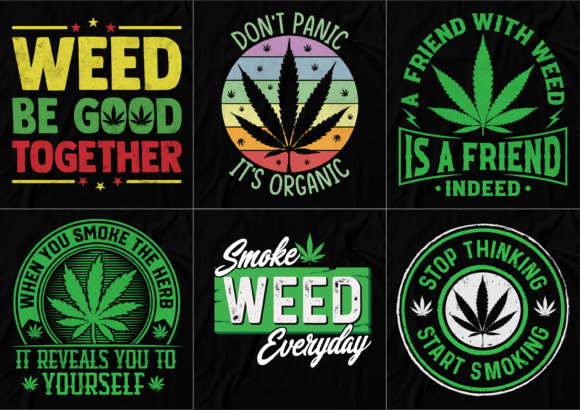 Transforming the Cannabis T-shirt Bundle into a Versatile Stoner T-shirt for Every Creative