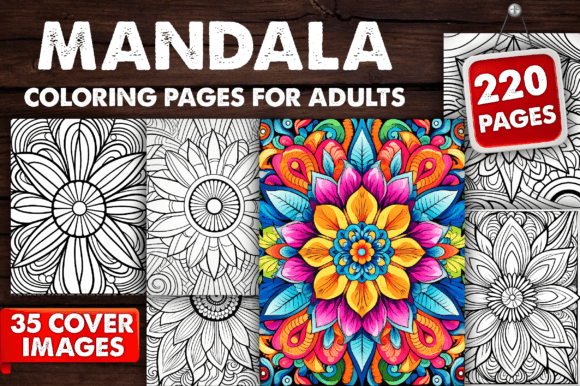 Unlocking Creativity with 220 Mandala Coloring Pages for Adults